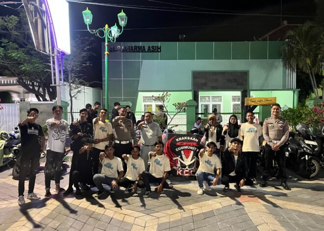 Jasa Raharja dan Satlantas Polres Probolinggo Gelar Safety Riding di Hari Jadi Kabupaten Probolinggo