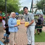 Jasa Raharja Kalbar Sosialisasikan Program Reward Emas di Taman Dirgantara Kubu Raya