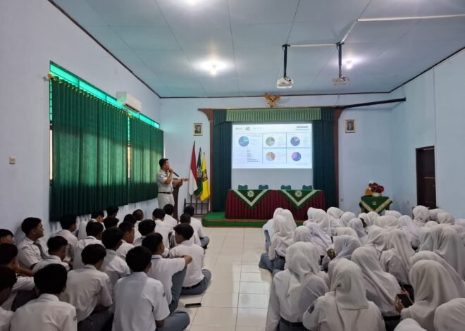 Jasa Raharja Magelang dan Satlantas Polresta Magelang Sasar Pelajar SMK, Tanamkan Budaya Tertib Lantas