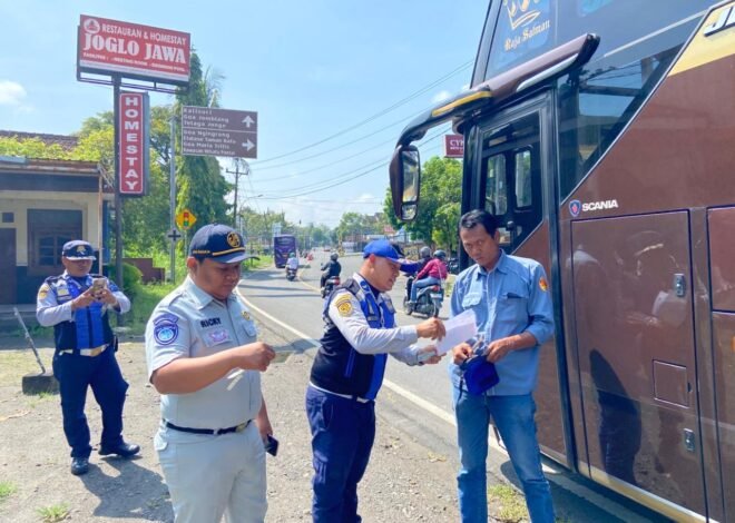 Dorong Kesadaran Masyarakat Tertib Pajak Kendaraan dan SWDKLLJ, Operasi Gabungan Digelar di Gunungkidul