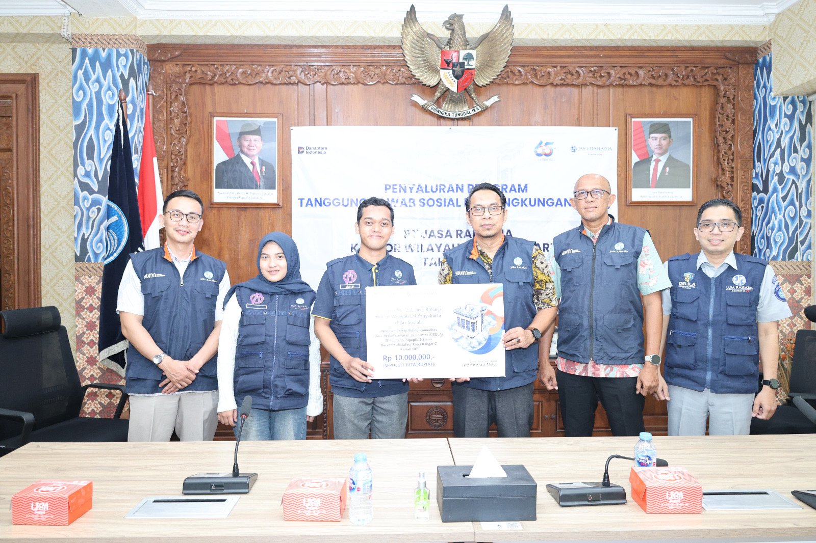 Cegah Kecelakaan Sejak Usia Dini, Jasa Raharja DIY Salurkan Bantuan CSV TJSL melalui Program Polisi Cilik Peduli Keselamatan Lalu Lintas