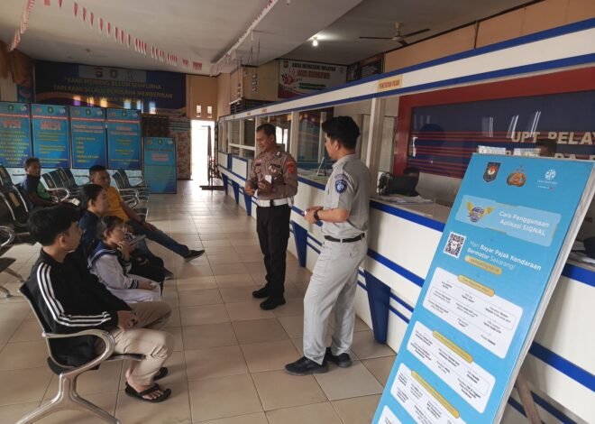 Jasa Raharja Sintang Gencarkan Sosialisasi Aplikasi SIGNAL untuk Permudah Layanan Pajak Kendaraan