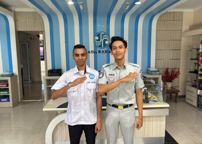 Jasa Raharja Bengkulu Terima Kunjungan Operator Kapal Perintis STIP BPSDMP Kementerian Perhubungan