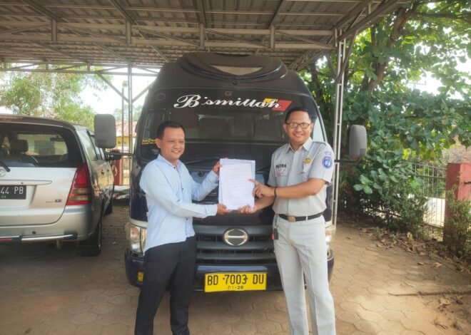 Perkuat Kepatuhan IWKBU, PJJR Bengkulu Utara Lakukan Kegiatan CRM Kepada Pemilik Kendaraan Angkutan Umum