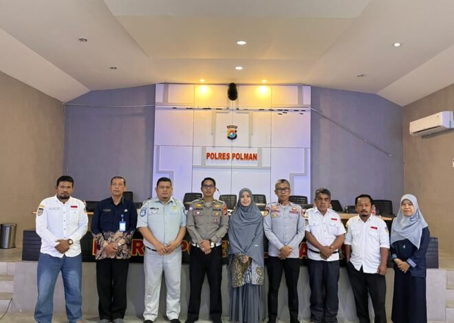 Jasa Raharja Polman Gelar Rapat Forum Komunikasi Lalu Lintas Tingkat Provinsi Sulawesi Barat