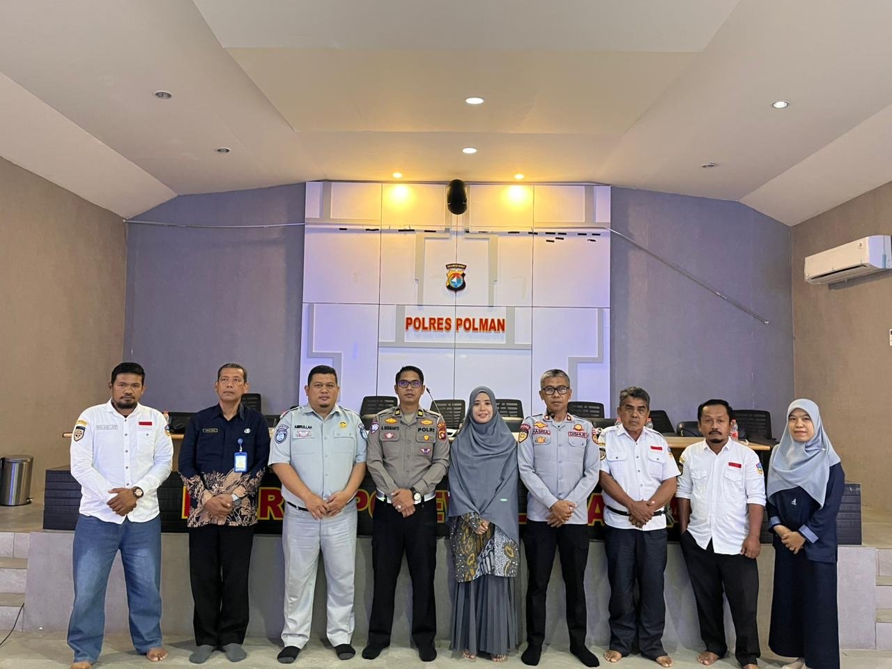 Jasa Raharja Polman Gelar Rapat Forum Komunikasi Lalu Lintas Tingkat Provinsi Sulawesi Barat