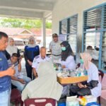 Jasa Raharja Gelar Pemeriksaan Kesehatan Gratis (MUKL) dan Pelatihan Pertolongan Pertama Gawan Darurat (PPGD) di Terminal Meulaboh