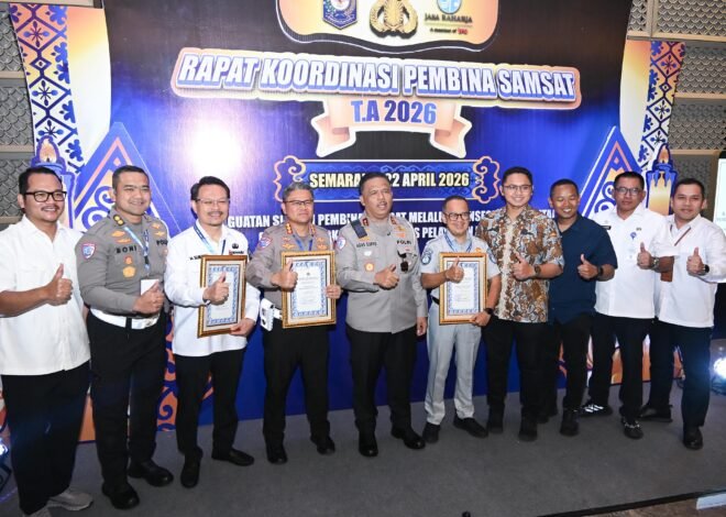 Tim Pembina Samsat Kalsel Raih Penghargaan Nasional, Bukti Nyata Transformasi Layanan