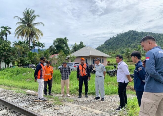 Jasa Raharja Sumbar Hadiri Penutupan Perlintasan Sebidang Tidak Resmi di Kecamatan Pauh Kota Padang