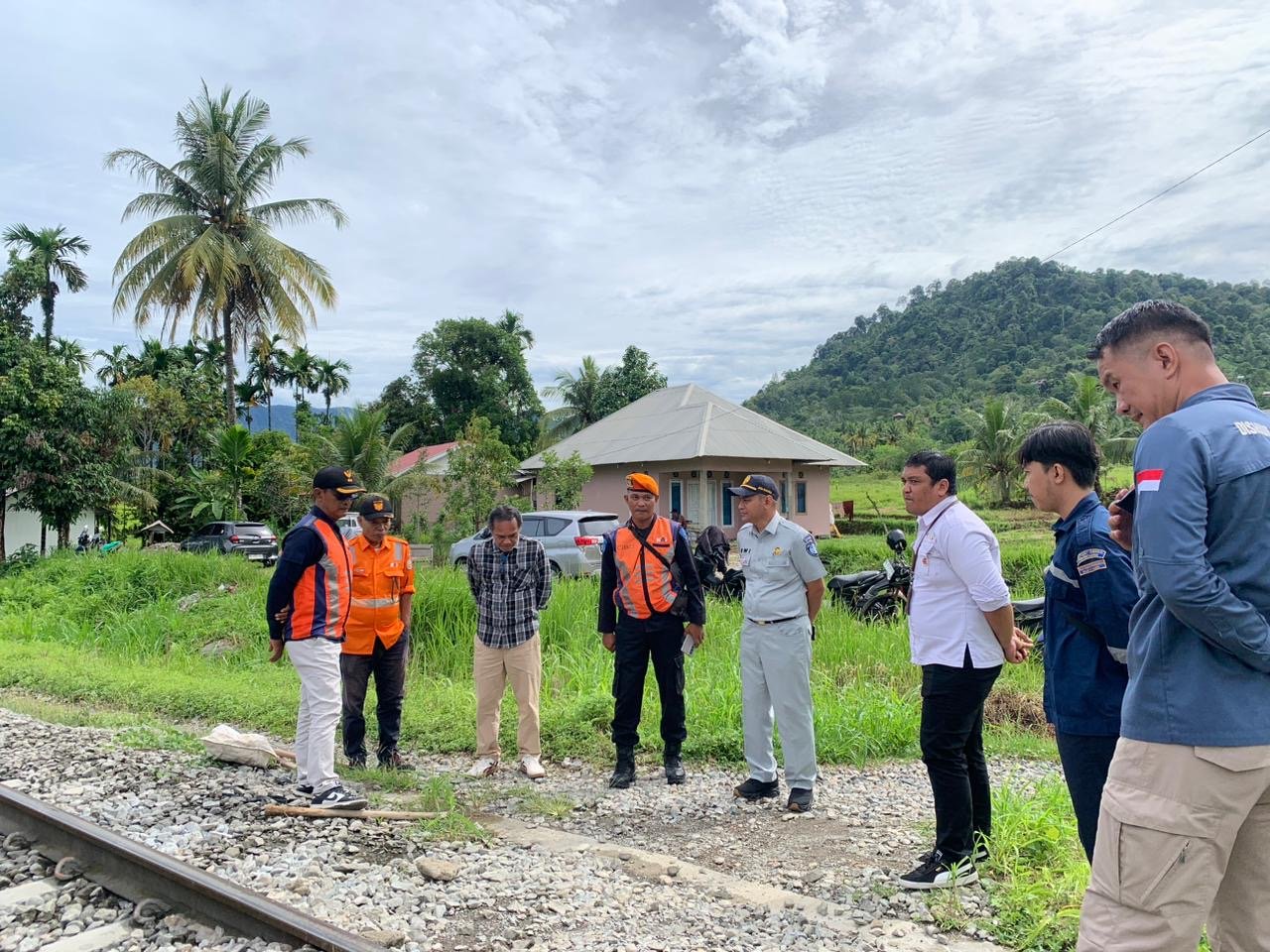 Jasa Raharja Sumbar Hadiri Penutupan Perlintasan Sebidang Tidak Resmi di Kecamatan Pauh Kota Padang