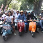 Jelang Konser HS Slank di Lapangan Rampal, Kaka Riding Keliling Kota Malang