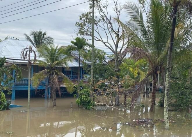 Cuaca Ekstrem, Ratusan Rumah di Kota Bengkulu Terendam Banjir hingga 1 Meter