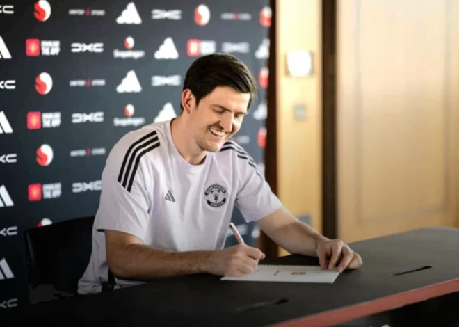 Harry Maguire Perpanjang Kontrak di Manchester United