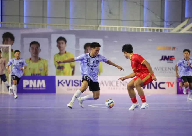 Sengit! Moncongbulo FC Tahan Imbang Asahan Futsal Klub di Pekan Jakarta Series
