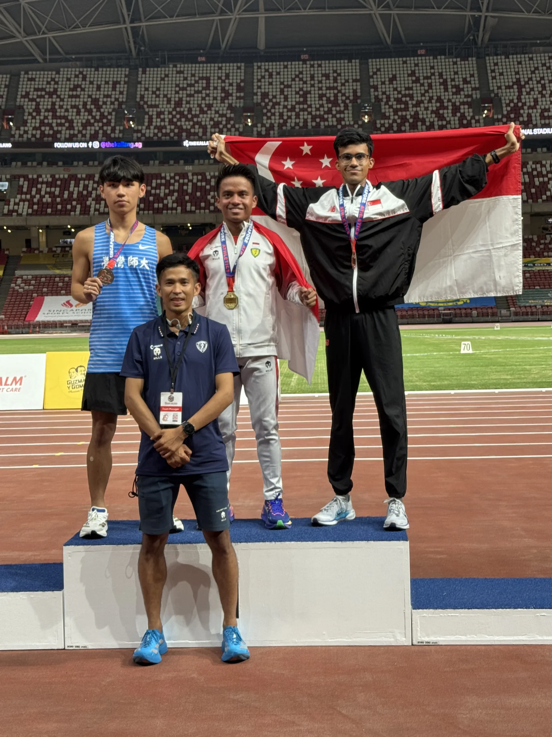 Tim Atletik Indonesia Dominasi Singapore Open 2026 dengan 8 Emas
