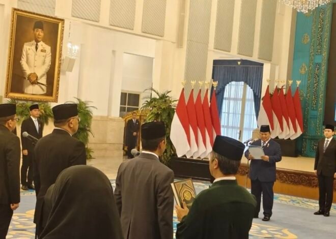 Presiden Prabowo Lantik M. Qodari Jadi Kepala Bakom RI Gantikan Angga Raka