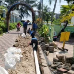 Pemkab Bangun Drainase Atasi Banjir di Pulau Panggang