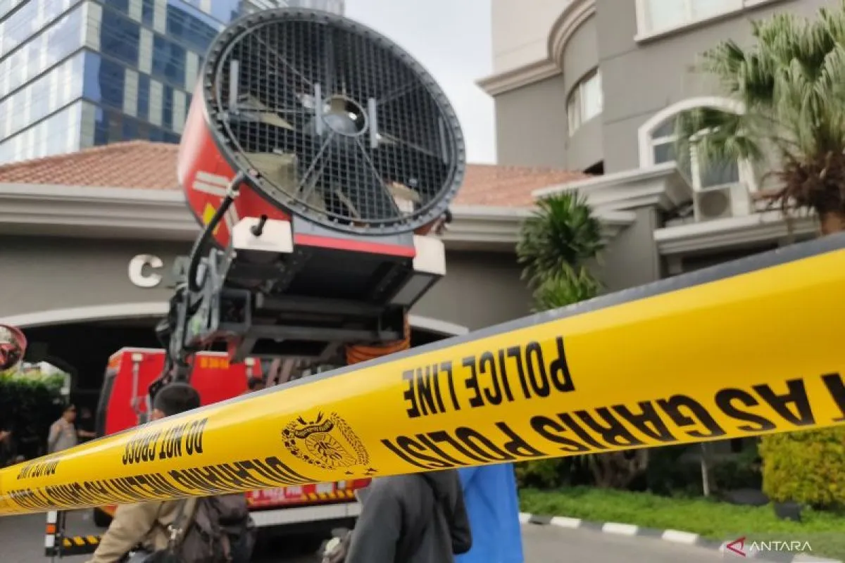 Kebakaran di Apartemen Mediterania Jakbar, 110 Personel Damkar Dikerahkan
