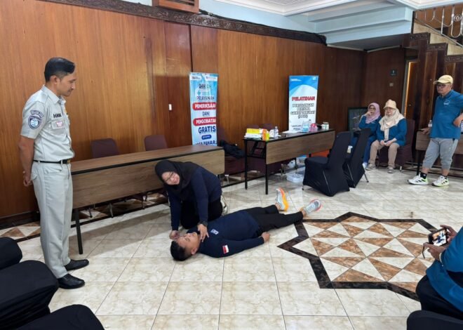 Tingkatkan Kesiapsiagaan, Jasa Raharja Malang Gelar MUKL Malang Laksanakan Sosialisasi PPGD di Agro Kusuma Kota Batu