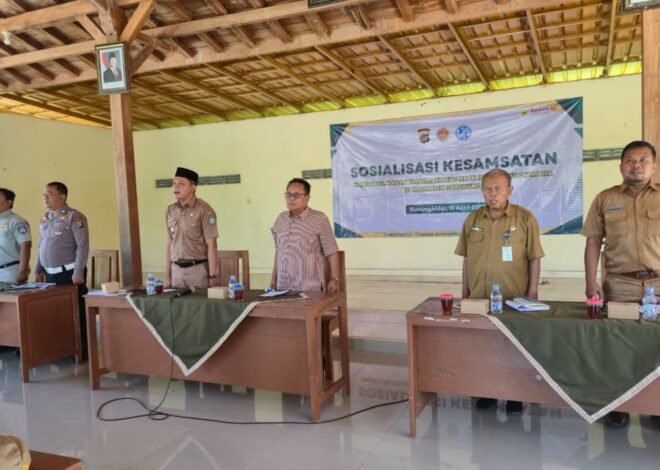 Perkuat Kesadaran Masyarakat, Sosialisasi Kesamsatan dan Keselamatan Lalu Lintas Digelar di Kelurahan Ngipak