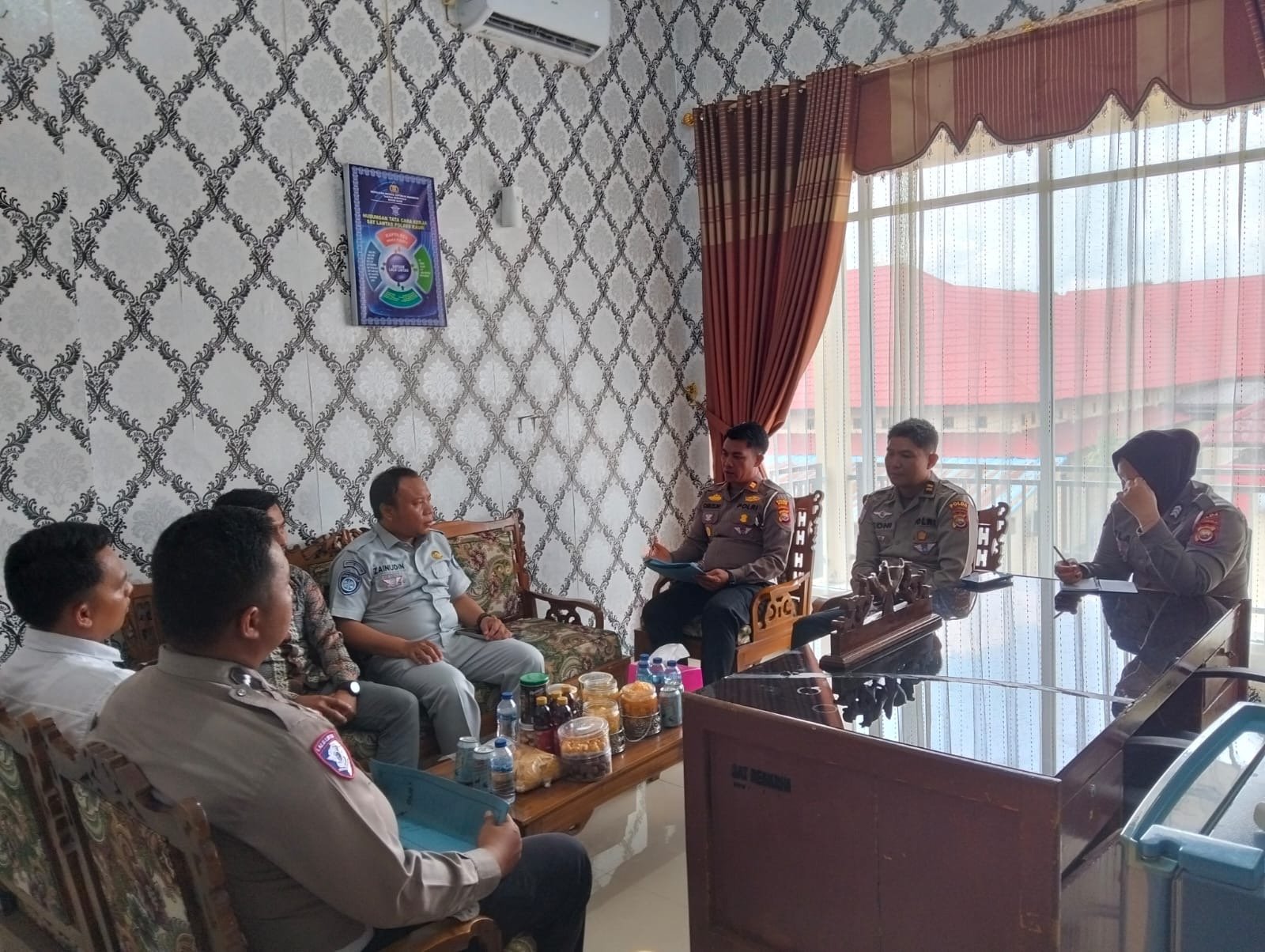 Penanggung Jawab Jasa Raharja Kaur Bersama Stakeholder Gelar Forum LLAJ untuk Perkuat Sinergi Keselamatan Berlalu Lintas