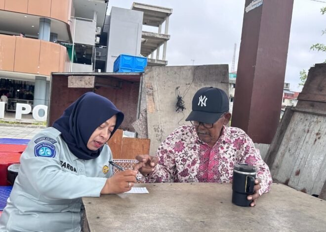 Jasa Raharja Kalbar Intensifkan Pendataan Sepit di Dermaga Pontianak