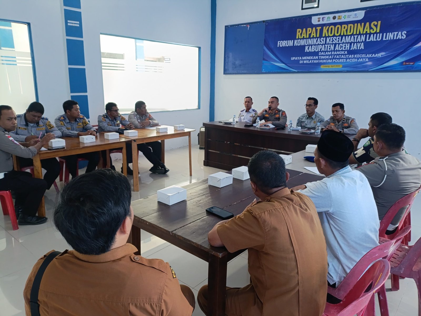 Tekan Angka Kecelakaan, Jasa Raharja Mengikuti Rapat Koordinasi FKLL di Aceh Jaya