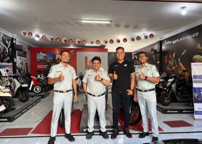 Jasa Raharja Jajaki Kolaborasi Merchant dengan Dealer Honda TDM Tabanan untuk Dorong Kepatuhan Wajib Pajak