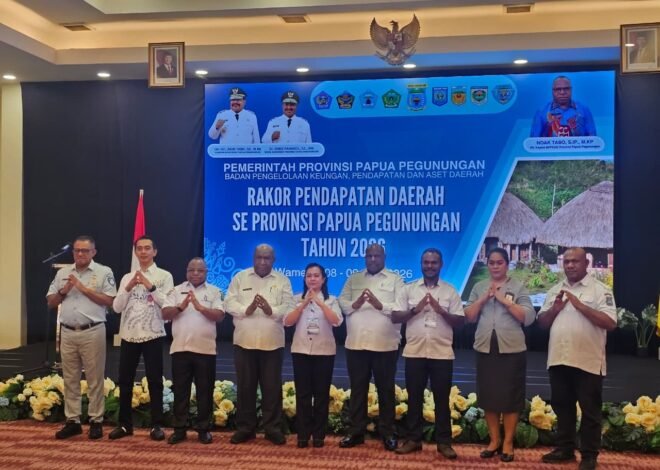 Perkuat Sinergi dan Kolaborasi, PT Jasa Raharja Kantor Wilayah Papua Hadiri Rakor Optimalisasi PAD Provinsi Papua Pegunungan Tahun 2026