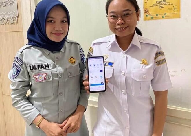 Jasa Raharja Sintang Sosialisasikan Aplikasi SIGNAL di PLBN Entikong untuk Permudah Pembayaran Pajak Kendaraan