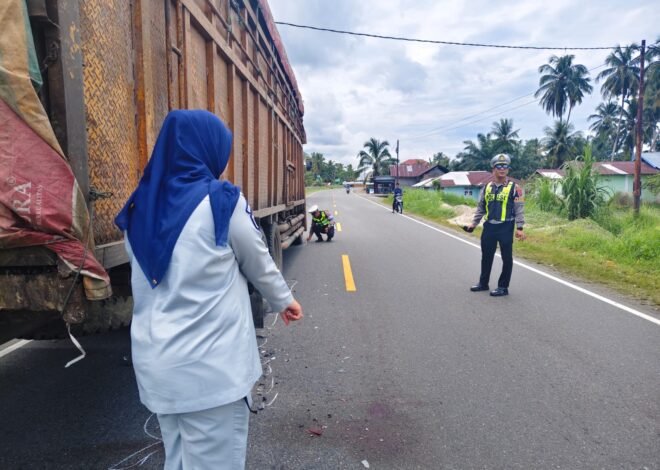 Jasa Raharja Sumbar Respons Cepat Penanganan Korban Laka Lantas di Kota Pariaman