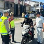 Jasa Raharja Cabang Singkawang Bersama Tim Pembina Samsat Gelar Operasi Gabungan di Kabupaten Bengkayang