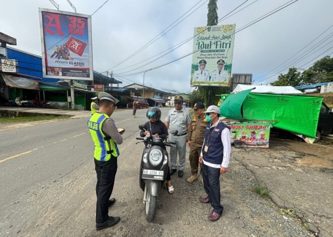 Jasa Raharja Bengkayang Tergabung Dalam Kegiatan Operasi Gabungan untuk Tingkatkan Kepatuhan Pajak Kendaraan dan Tertib Berlalu Lintas