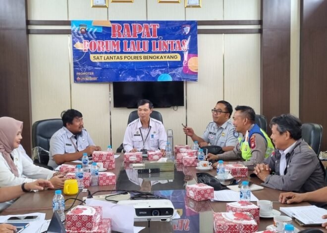 Jasa Raharja Bengkayang Hadiri Rapat Forum Komunikasi Lalu Lintas untuk Perkuat Sinergi Keselamatan Transportasi