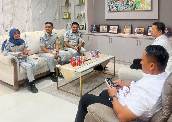 Perkuat Sinergi Lintas Instansi, Kakanwil Jasa Raharja Silaturahmi dan Koordinasi dengan Bapenda Sulsel