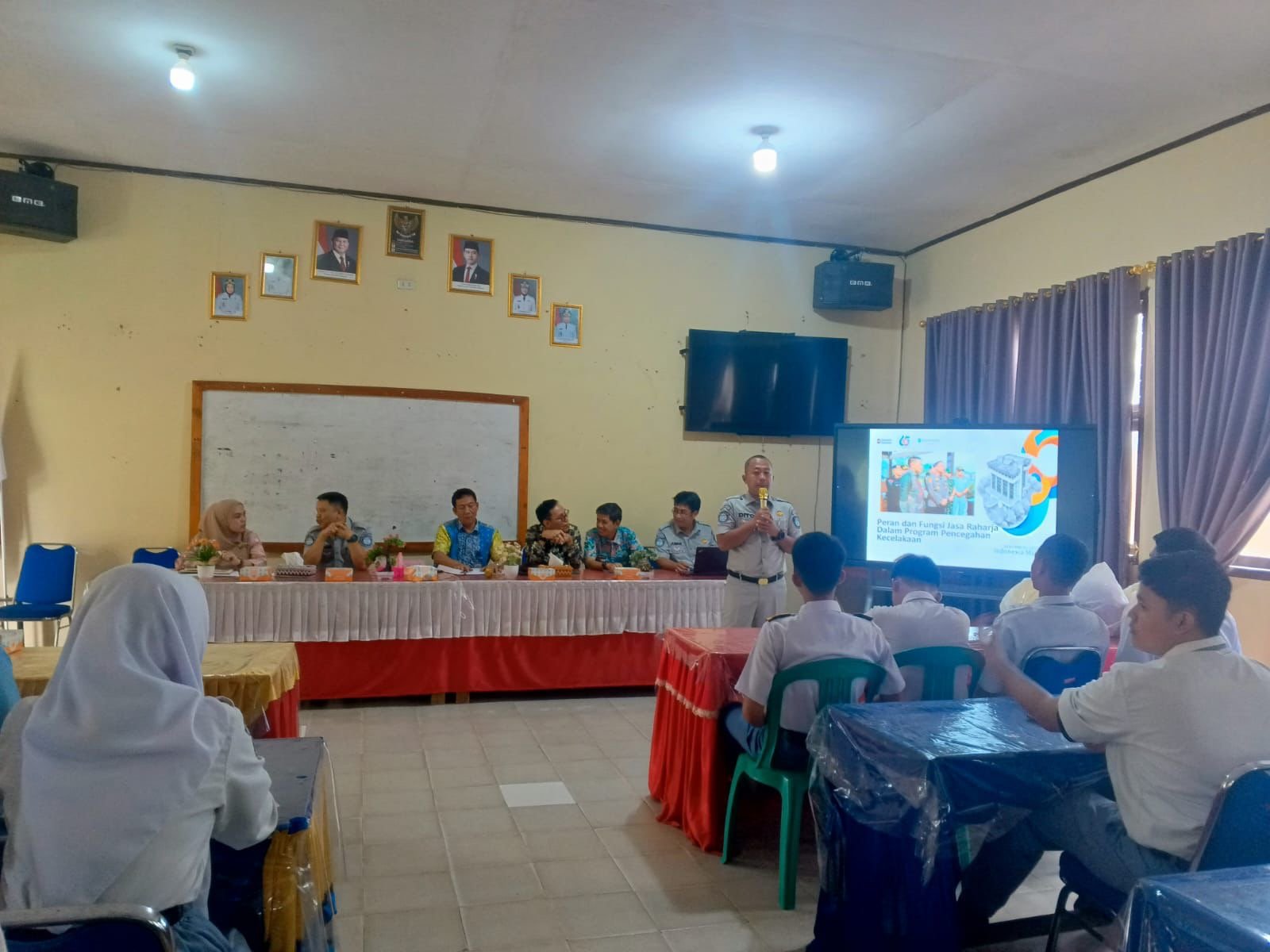 Tekan Angka Kecelakaan Pelajar, Jasa Raharja Gelar Sosialisasi Keselamatan Berlalu Lintas di SMAN 1 Simpang Pematang
