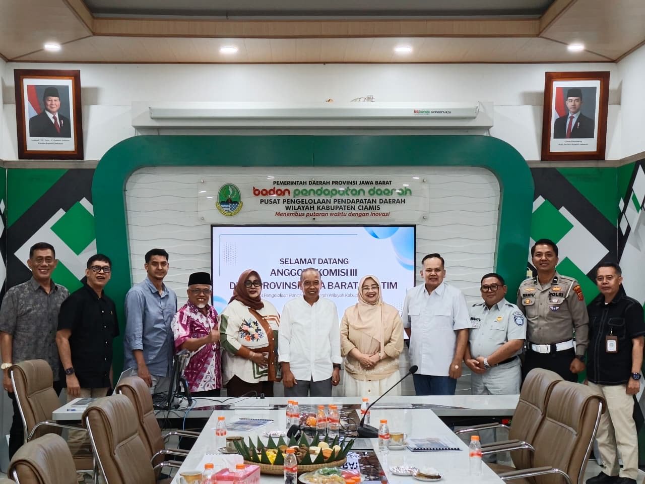 PT Jasa Raharja Bersama P3D Wilayah Kabupaten Ciamis Laksanakan Rapat Koordinasi dengan Komisi III DPRD Provinsi Jawa Barat
