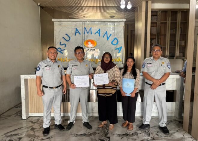 Jasa Raharja Kabanjahe Tingkatkan Kerjasama Dengan RS Amanda Berastagi Untuk Perbaikan Pelayanan Terhadap Korban Laka Lantas Dan Komitmen Kepatuhan Pajak Kendaraan