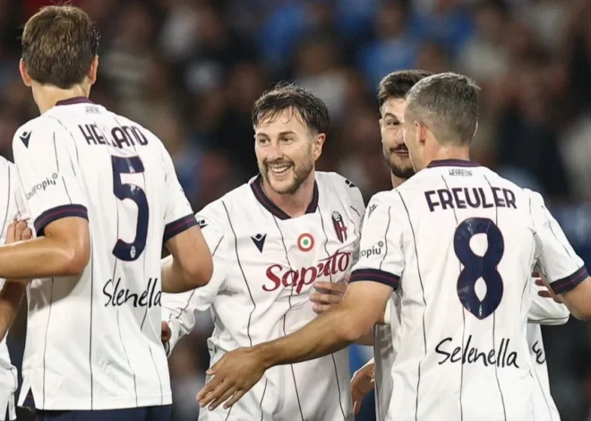 Napoli Telan Kekalahan Pahit 2-3 Saat Jamu Bologna di Naples