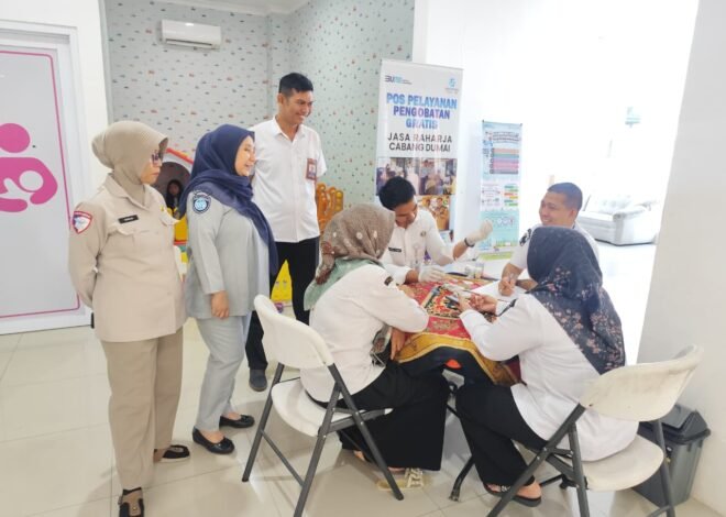 Adakan Kegiatan MUKL & PPGD, Jasa Raharja Cabang Dumai Berikan Manfaat Tambahan Bagi Masyarakat Di Kantor Samsat Dumai .