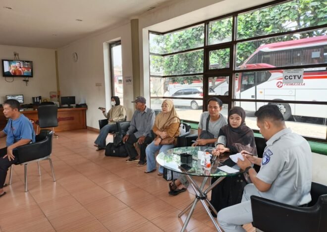 Jasa Raharja Cabang Tasikmalaya Gelar Pemeriksaan Kesehatan Gratis di PO Primajasa Tasikmalaya