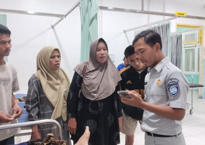 Gerak Cepat Jasa Raharja Bukittinggi Tangani Korban Laka di Kinali Pasaman Barat, Surat Jaminan Langsung Dikirim ke Rumah Sakit
