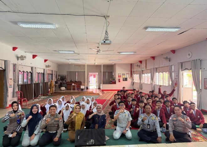 Jasa Raharja Kalsel Edukasi Keselamatan Transportasi di SMK Telkom Banjarbaru