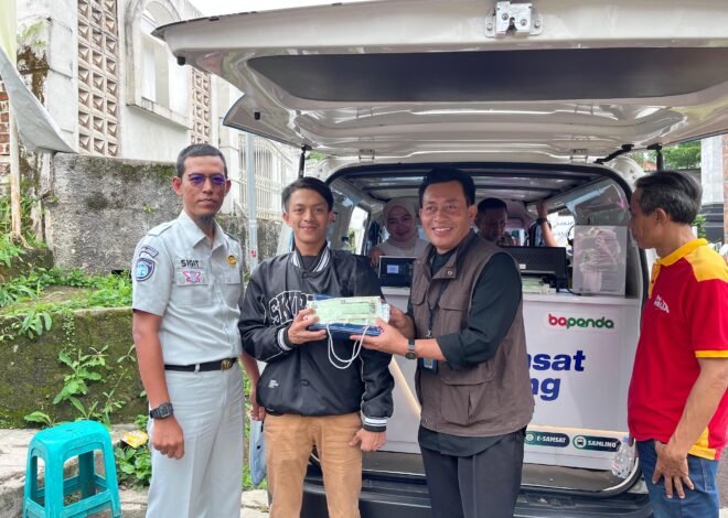 Tim Pembina Samsat Kota Sukabumi Kembali Gelar Pemeriksaan Pajak Kendaraan Bermotor di Lapangan Nobar