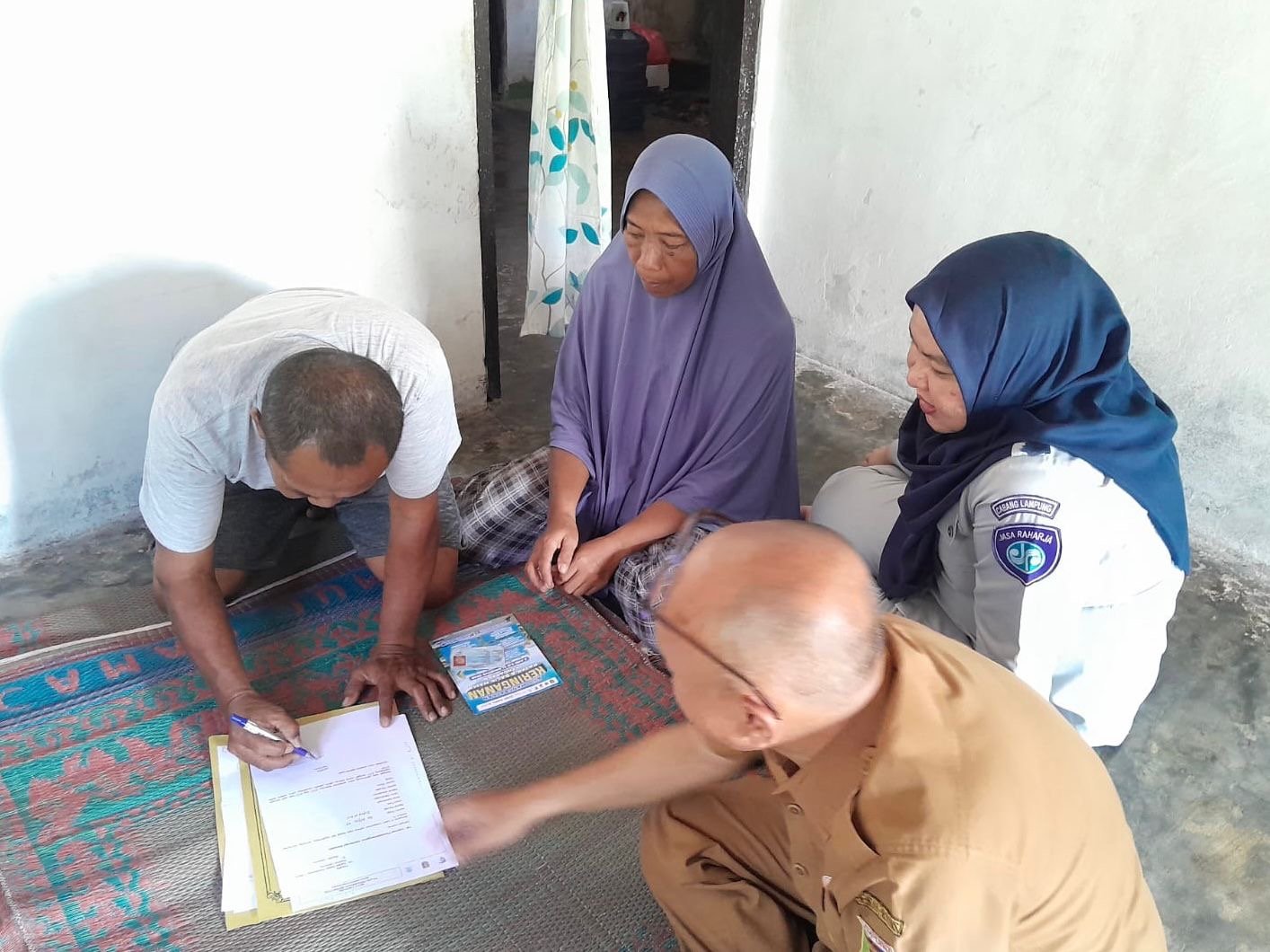 Door to Door, Jasa Raharja dan UPTD Samsat Metro Gencarkan Penyampaian Nota Tagihan serta Sosialisasi Program Keringanan Pajak