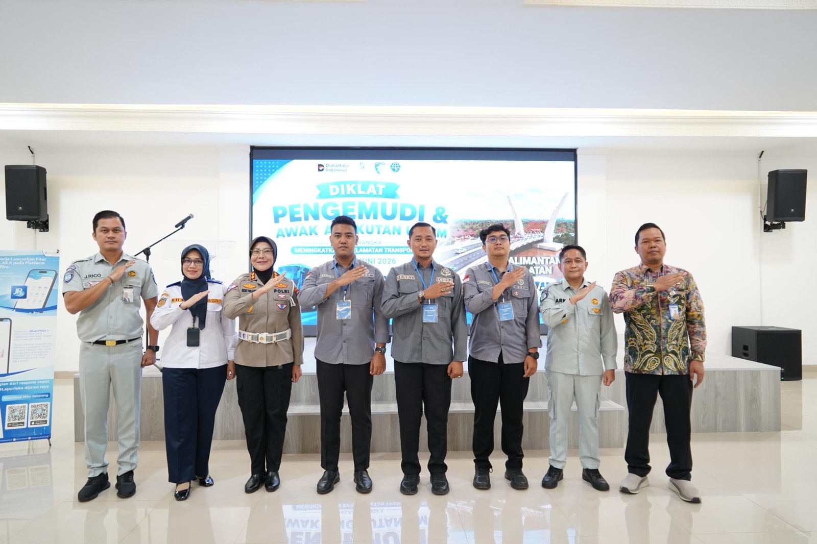 Jasa Raharja Kalsel Gelar Diklat, Tingkatkan Kompetensi Pengemudi Angkutan Umum