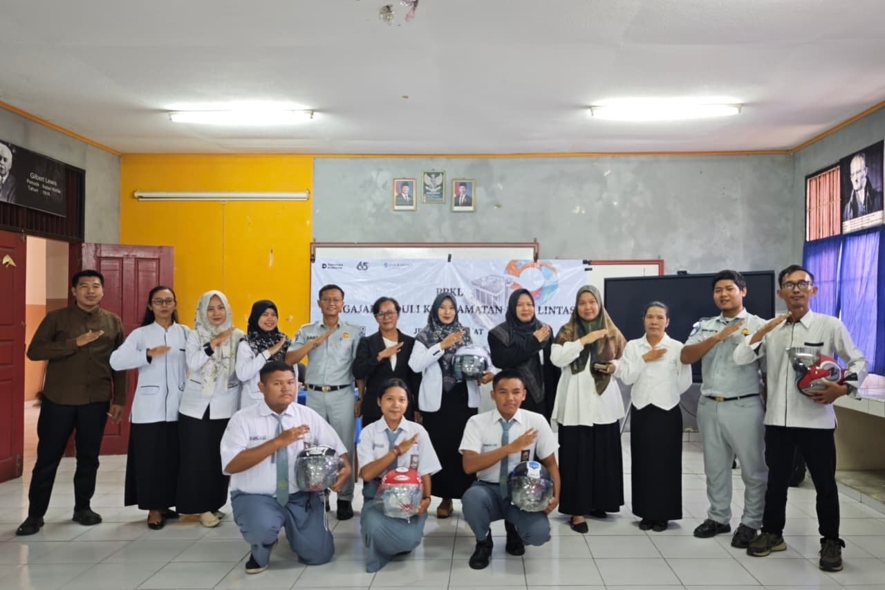Jasa Raharja Gelar Program Pengajar Peduli Keselamatan Lalu Lintas di SMA Yadika Lubuklinggau