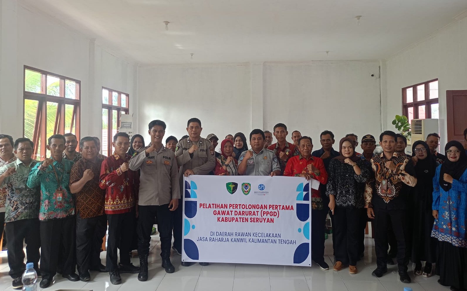 Jasa Raharja Kalteng Tingkatkan Kesiapsiagaan Masyarakat Melalui Sosialisasi PPGD di Seruyan