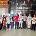 DPRD Komisi II Bangka Belitung Tinjau Pelayanan dan Pengelolaan PKB serta SWDKLLJ di Samsat Tulang Bawang Barat