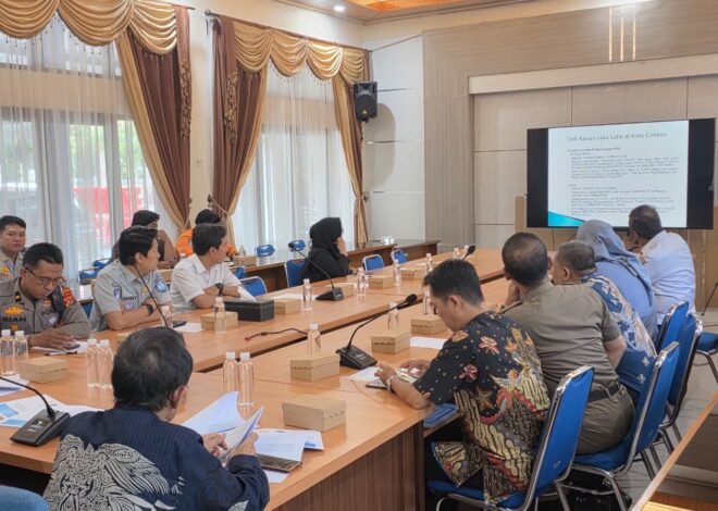 Upaya Peningkatan Keselamatan Lalu Lintas, PT Jasa Raharja (Persero) Cabang Cirebon Gelar Forum Komunikasi Lalu Lintas (FKLL) di Dinas Perhubungan Kota Cirebon